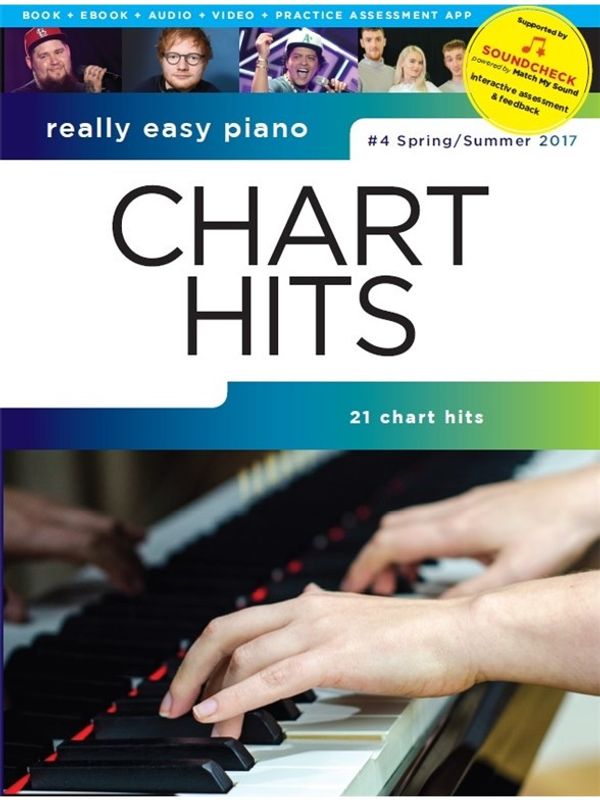 Really Easy Piano: Chart Hits Vol. 4 (Spring/Summer 2017)