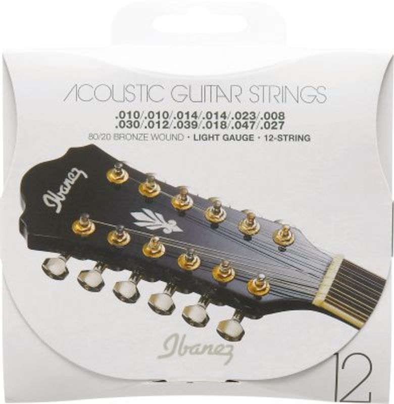 Ibanez IACS12C Strengesett, Akustisk 12-strengsgitar