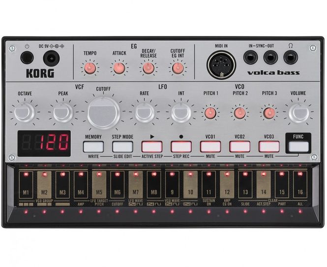 Hovedbilde KORG Volca BASS Analog Bass synth