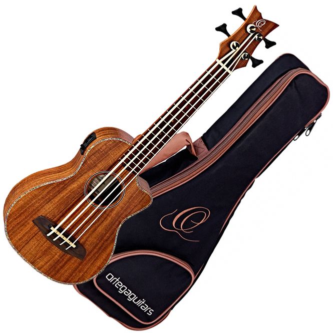 Hovedbilde Ortega CAIMAN-BS-GB Ukulele Bass m/Bag