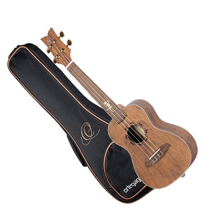 Ortega LIZARD-CC-GBL Konsert Ukulele Left m/bag