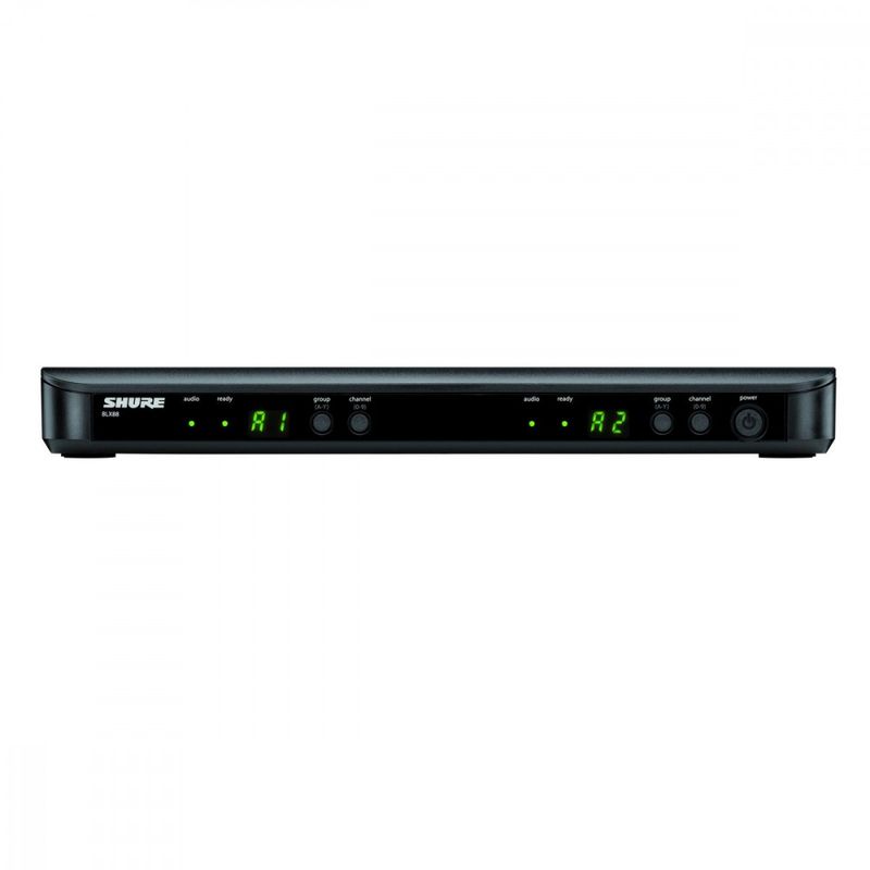 Shure BLX1288 combo med MX153 og SM58 (S 8) (823-832MHz)