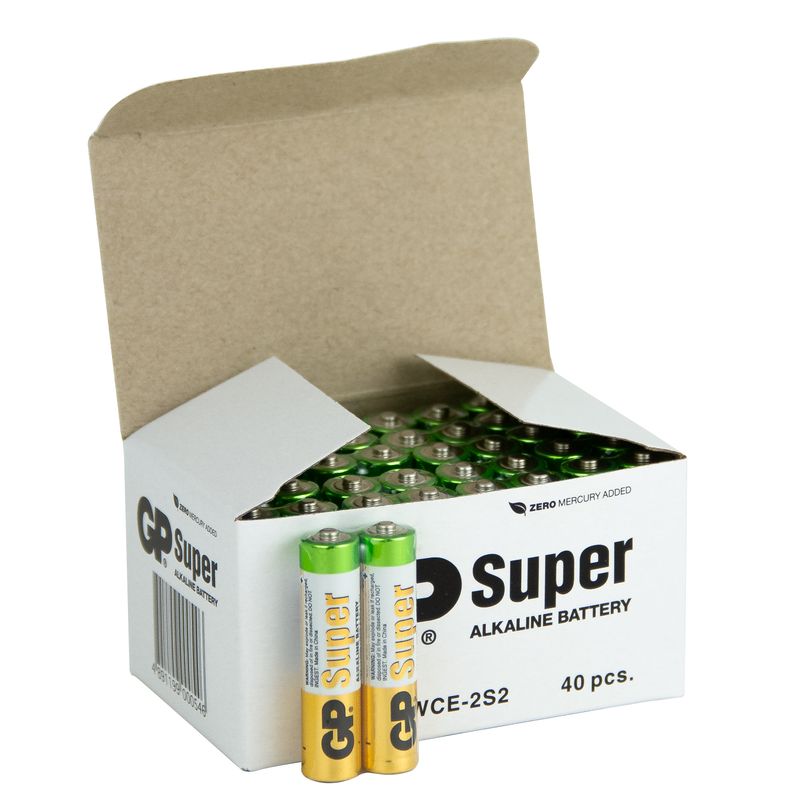 GP BATTERIES LR03/AAA-40PACK