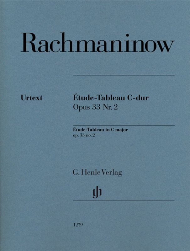 Sergei Rachmaninov - Étude-Tableau In C Op. 33 No. 2