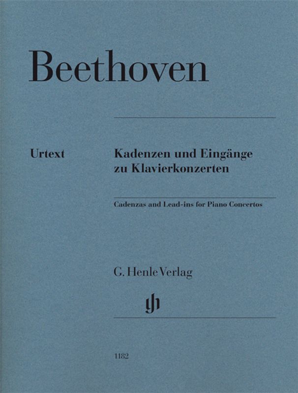 Ludwig van Beethoven - Cadenzas And Lead-ins For Piano Concertos