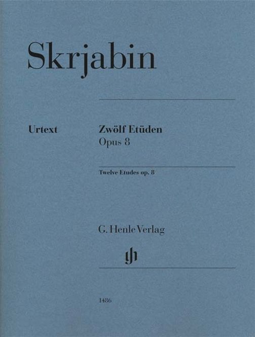 Hovedbilde Alexander Skrjabin - Zwölf Etüden op. 8