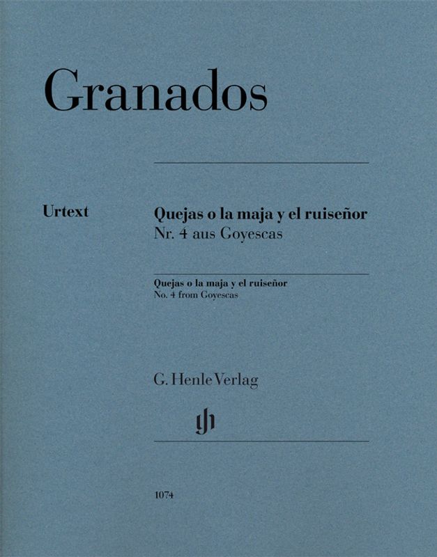 Enrique Granados - Quejas O La Maja y El Ruiseñor