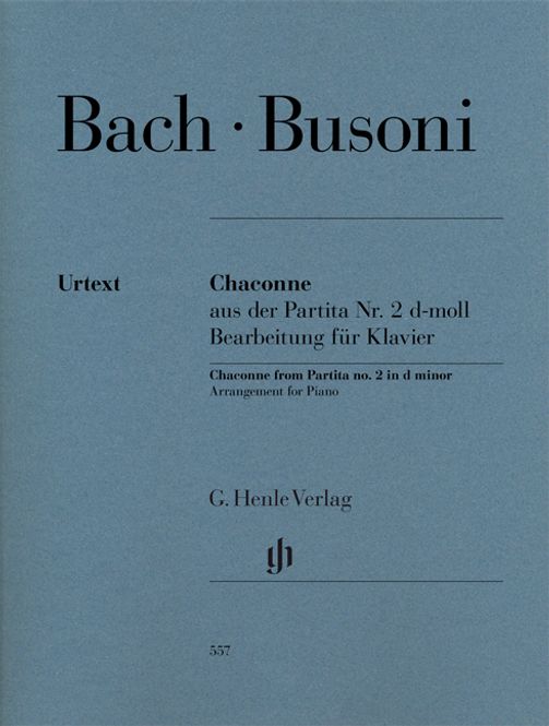 Hovedbilde Johann Sebastian Bach & Ferruccio Busoni - Chaconne From Partita