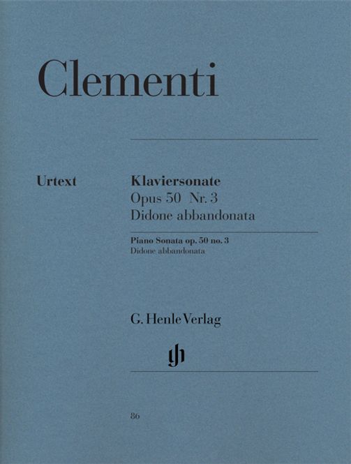 Hovedbilde Muzio Clementi - Sonata Op 50 N 3 Didone ...