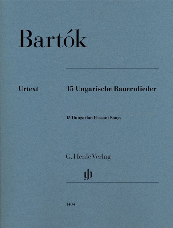 Béla Bartók - 15 Hungarian Peasant Songs