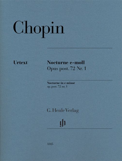 Hovedbilde Frédéric Chopin - Nocturne In E Minor Op. Post. 72 No. 1