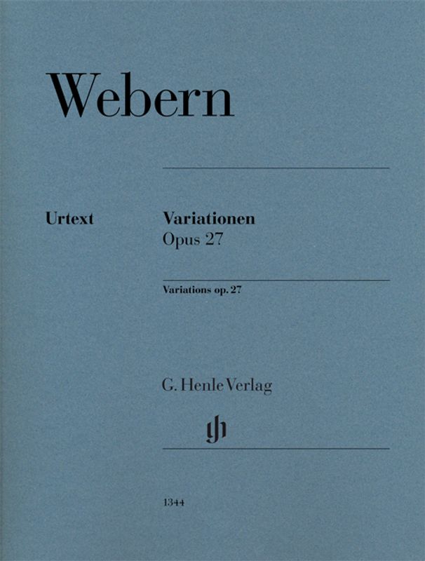 Anton Webern - Variationen Op. 27