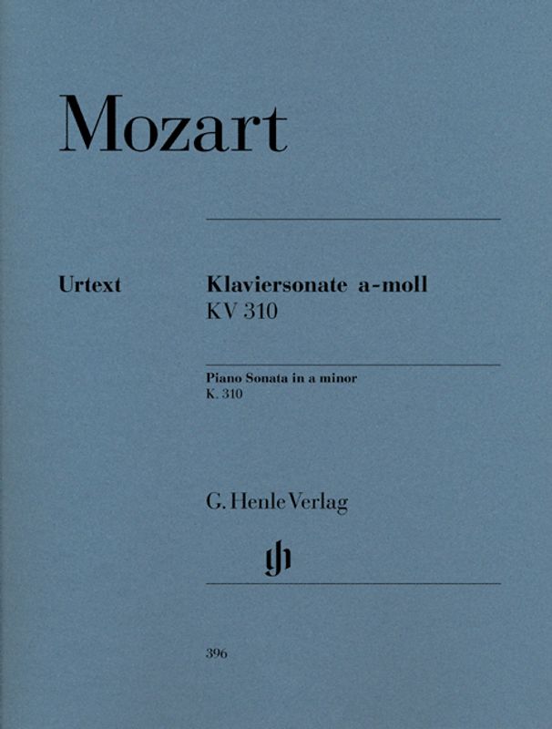 Wolfgang Amadeus Mozart - Piano Sonata In A Minor KV 310