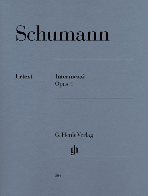 Hovedbilde Robert Schumann - Intermezzi Op.4