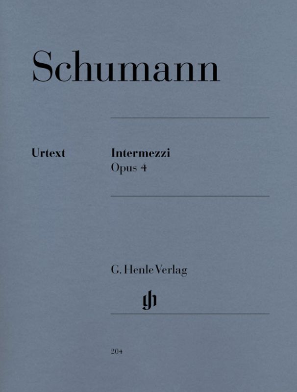 Robert Schumann - Intermezzi Op.4