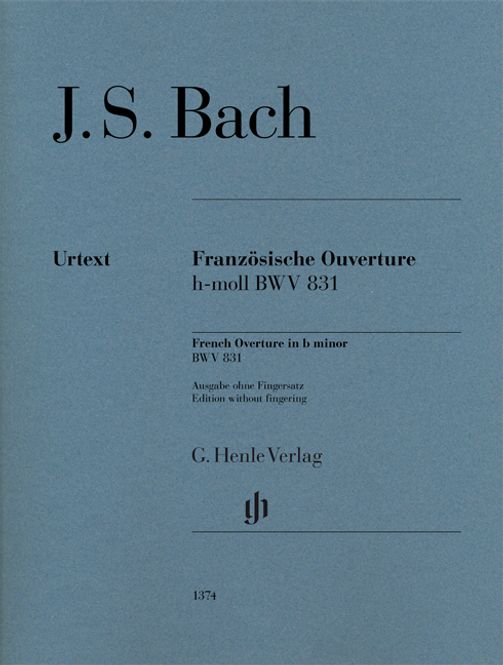 Hovedbilde Johann Sebastian Bach - French Overture B Minor BWV 831