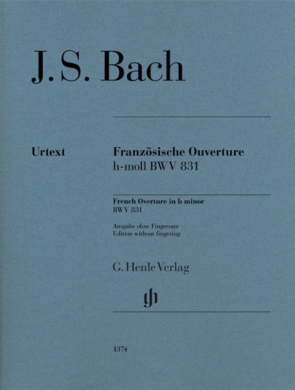Johann Sebastian Bach - French Overture B Minor BWV 831