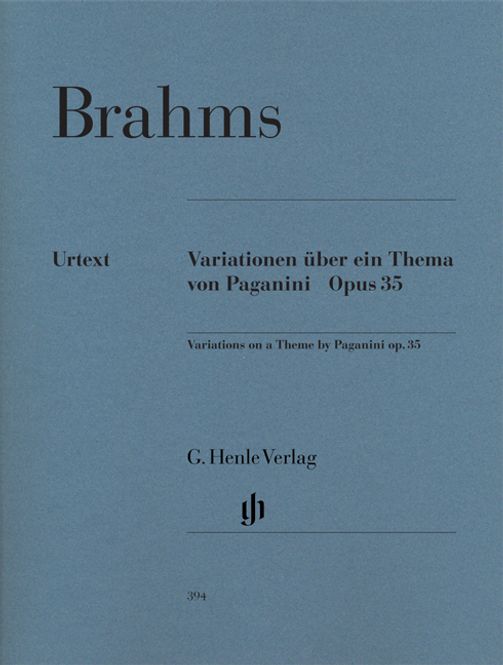 Hovedbilde Johannes Brahms - Variationen Uber Ein Thema Von Paganini Op.35