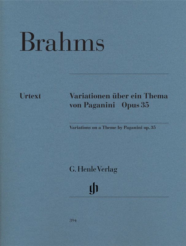 Johannes Brahms - Variationen Uber Ein Thema Von Paganini Op.35