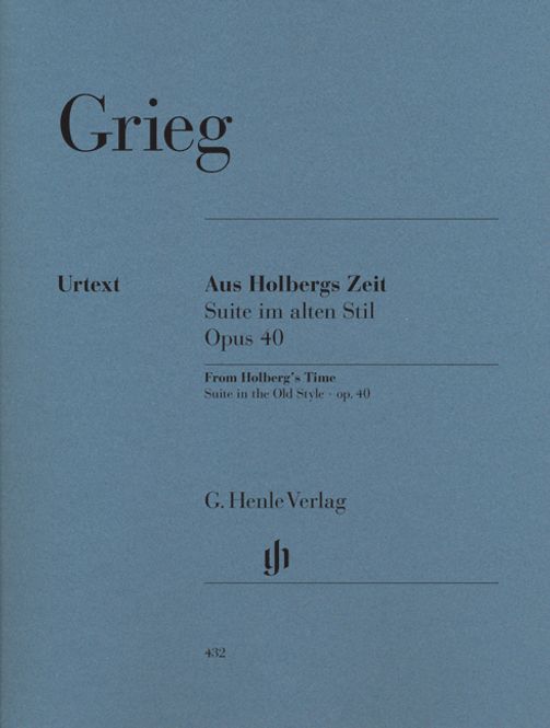 Hovedbilde Edvard Grieg - Aus Holbergs Zeit Op. 40
