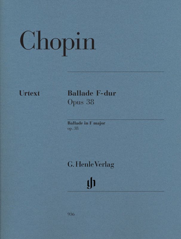 Frédéric Chopin - Ballade In F Major Op.38