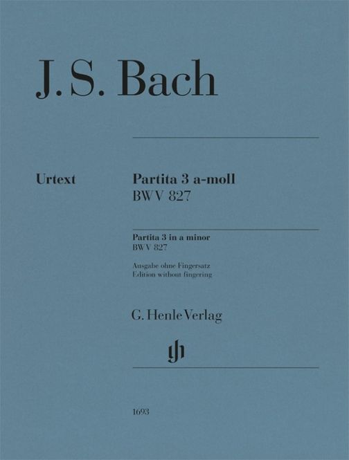 Hovedbilde Johann Sebastian Bach - Partita 3 A-moll - BWV ...