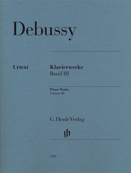 Hovedbilde Claude Debussy - Piano Works - Volume III