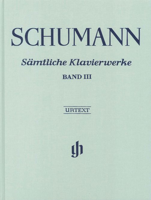 Hovedbilde Robert Schumann - Samtliche Klavierwerke Band 3 (Clothbound)