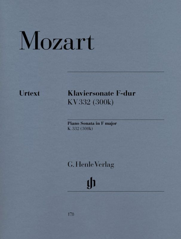 Wolfgang Amadeus Mozart - Klaviersonate F-Dur KV. 332