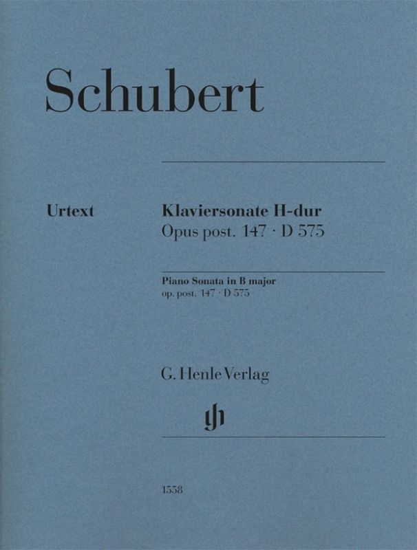 Franz Schubert - Klaviersonate H-dur