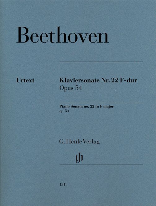 Hovedbilde Ludwig van Beethoven - Piano Sonata No. 22 In F Op. 54