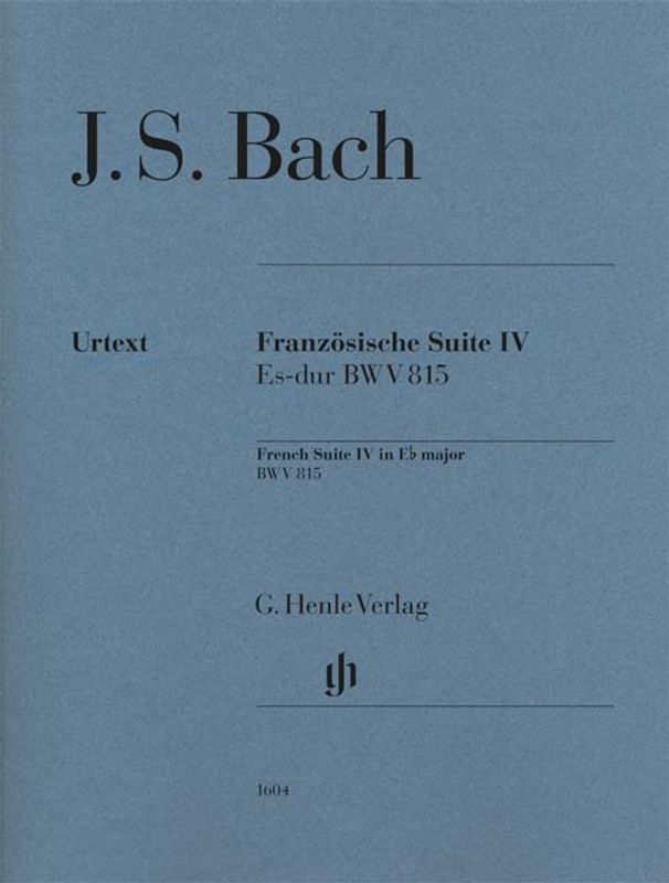 Johann Sebastian Bach - Französische Suite IV - D-moll BWV 815