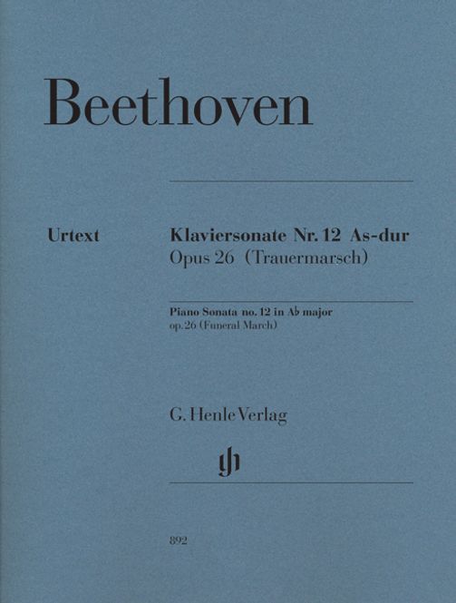 Hovedbilde Ludwig van Beethoven - Piano Sonata No.12 In A Flat Op.26