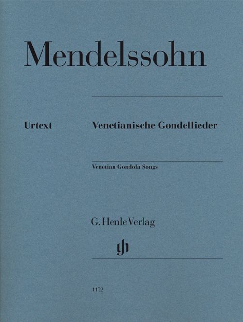 Hovedbilde Felix Mendelssohn Bartholdy - Venetian Gondola ...
