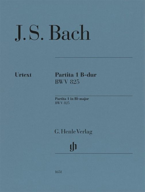 Hovedbilde Johann Sebastian Bach - Partita 1 B-dur - BWV 825