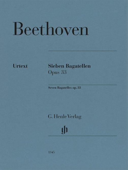 Hovedbilde Ludwig van Beethoven - 7 Bagatellen Op. 103