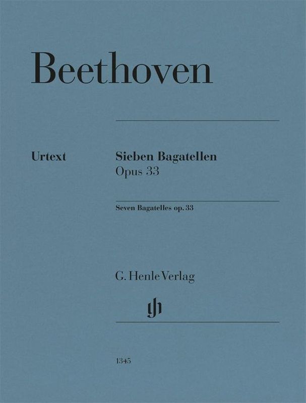 Ludwig van Beethoven - 7 Bagatellen Op. 103