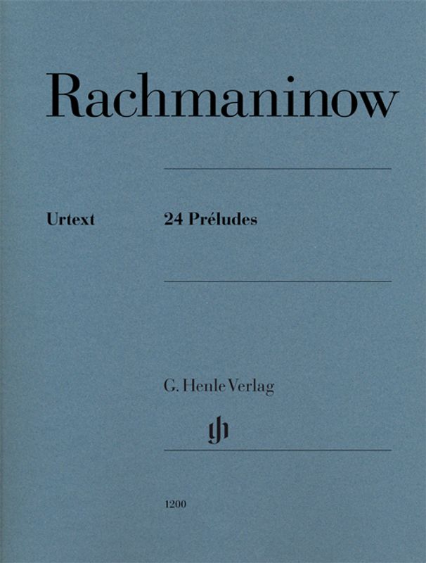 Sergei Rachmaninov - 24 Préludes