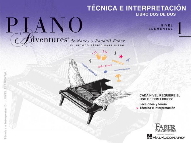 Hovedbilde Piano Adventures: Técnica e Interpretación Nivel 1