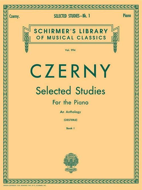 Hovedbilde Carl Czerny - Selected Studies For The Piano - ...