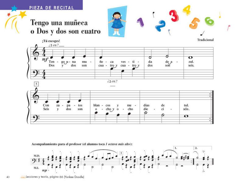 Piano Adventures: Técnica e Interpretación Nivel 1