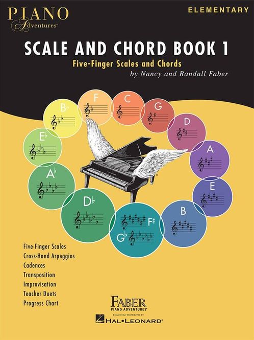 Hovedbilde Piano Adventures Scale and Chord Book 1