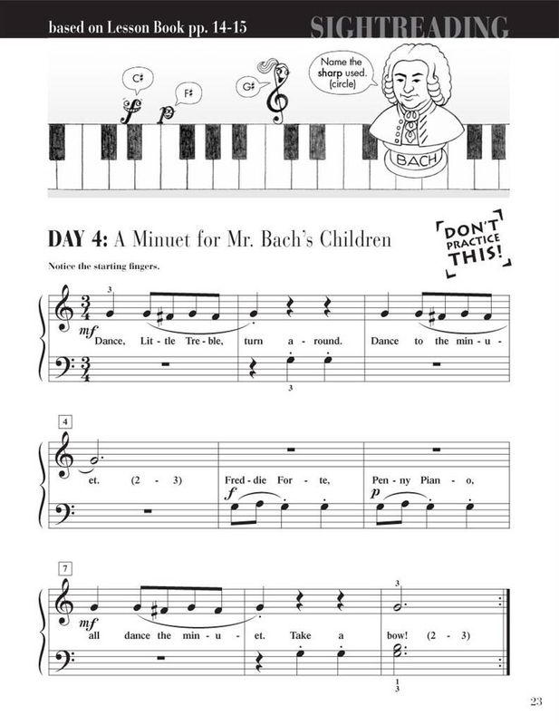 Piano Adventures Sightreading Level 2A