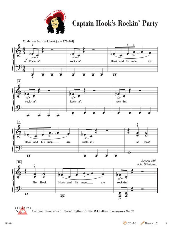 Piano Adventures All-In-Two Level 2B Lesson/Theory