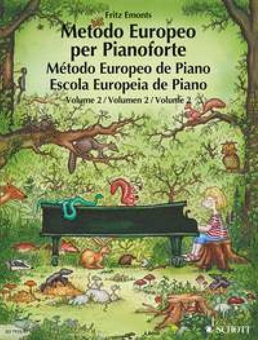 Hovedbilde Fritz Emonts - Metodo Europeo per Pianoforte 2
