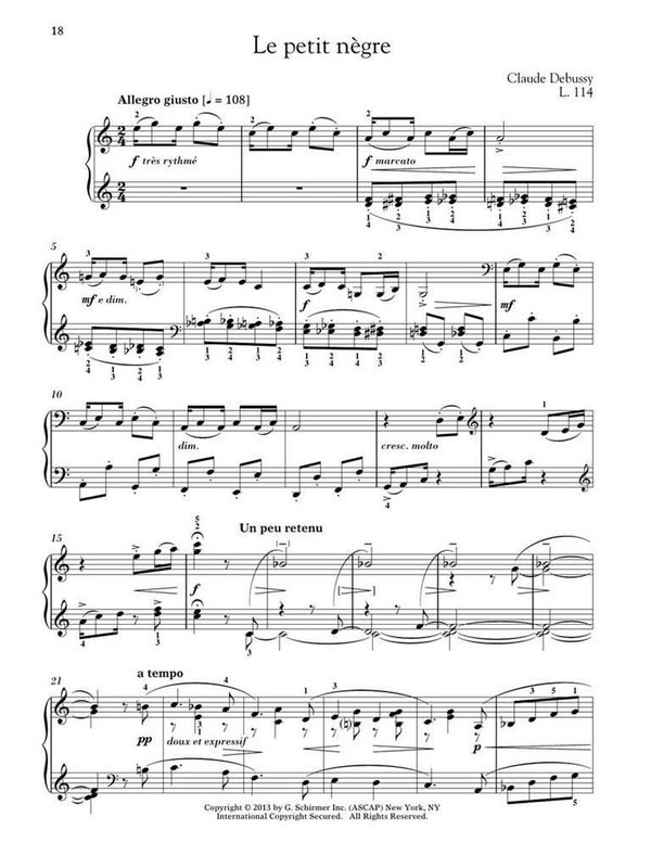 Claude Debussy - Claude Debussy - Seven Favorite Pieces