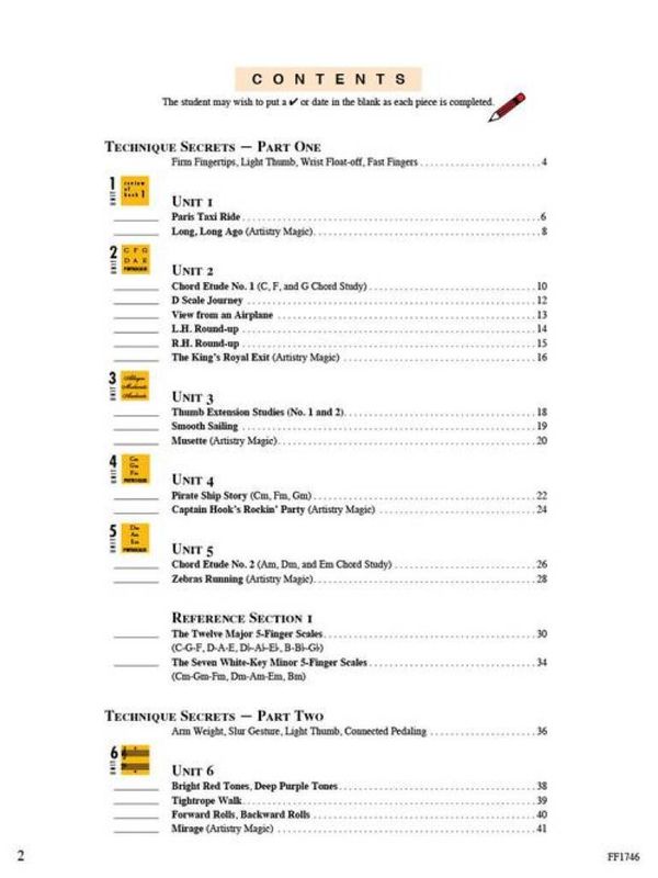 Piano Adventures for the Older Beginner Tech Bk 2