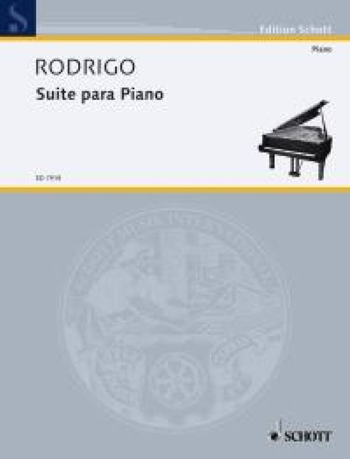 Hovedbilde Joaquín Rodrigo - Suite Para Piano