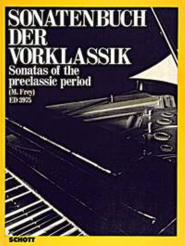 Sonatenbuch Der Vorklassik