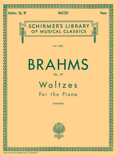 Hovedbilde Johannes Brahms - Waltzes, Op. 39